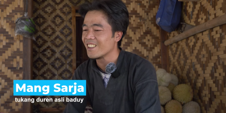 Durian Terenak Ada di Desa Kanekes Suku Baduy