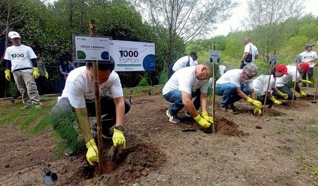 Kolaborasi Tanam 1000 Pohon