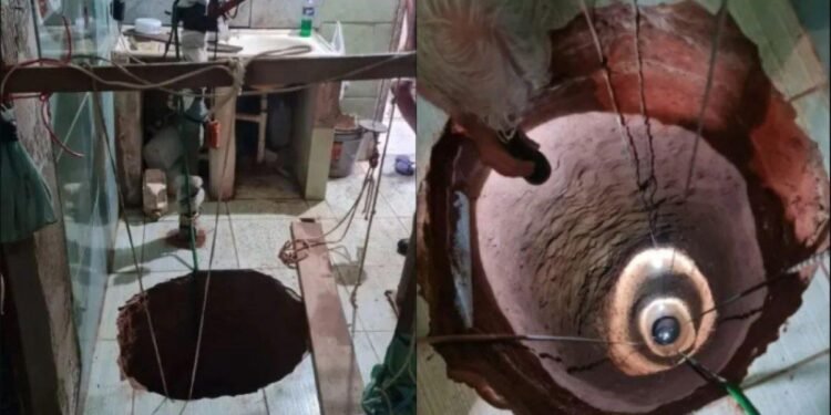 Pria Gali Lubang 40 Meter