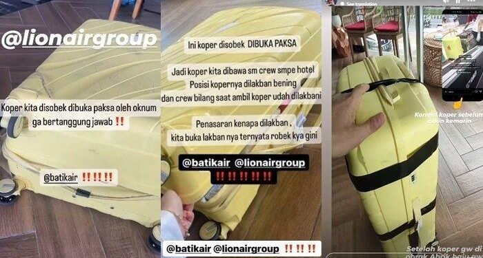 Koper Penumpang Dibongkar