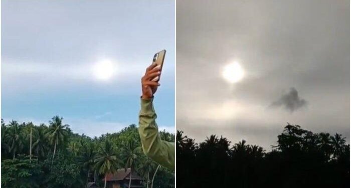 Kemunculan Dua Mataharai di Mentawai