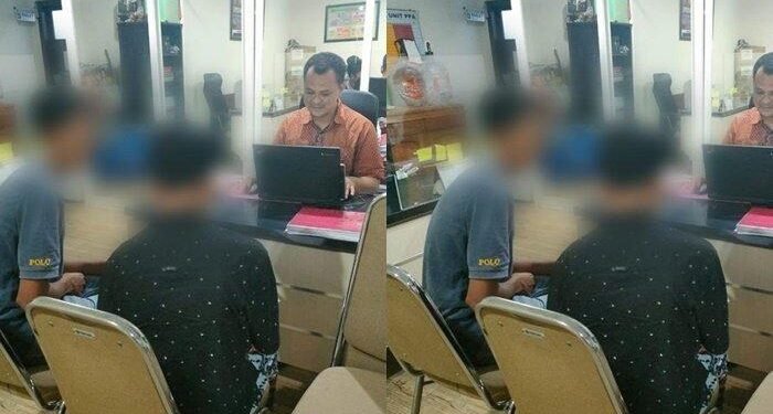 Santri Ponpes di Malang Dadanya Disetrika