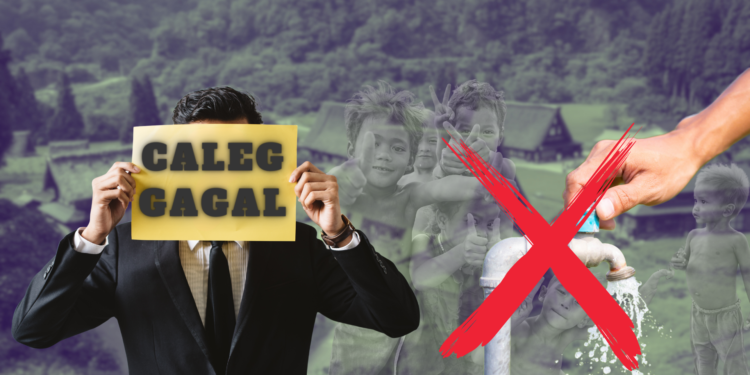 Caleg Putus Saluran Air