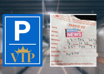 Tarif Parkir Hingga Rp 350 ribu