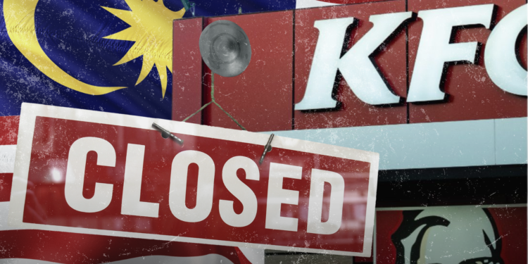 KFC di Malaysia Tutup