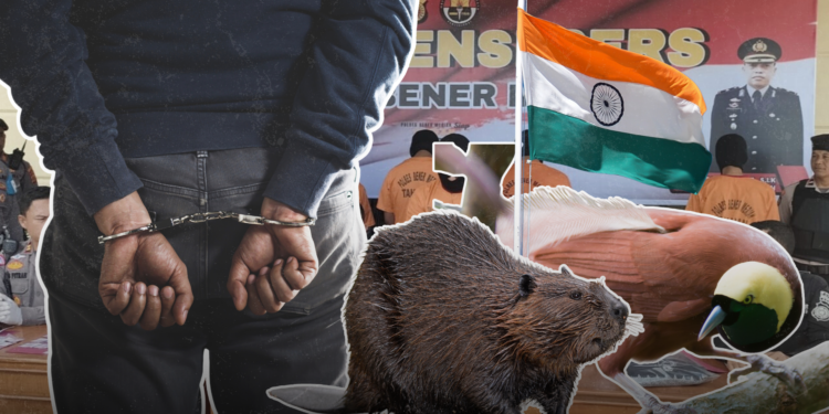 Selundupkan Satwa Langka