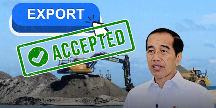 Buka Ekspor Pasir Laut Yang Telah 20 Tahun Berhenti, Jokowi Buka Suara