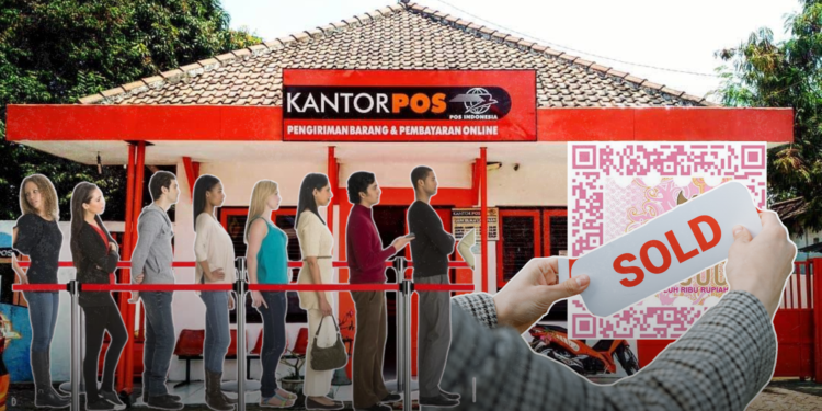 Kantor Pos Mendadak Ramai
