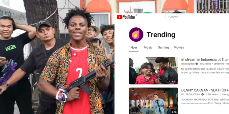 IshowSpeed Pecahkan Rekor