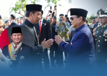 gambar resmi melepas jabatan joko widodo