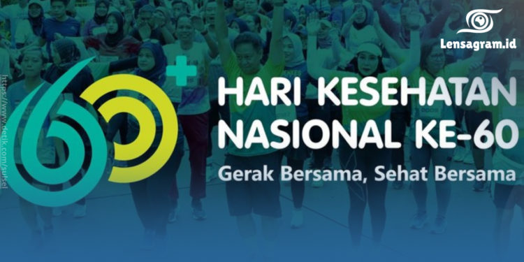 gambar peringatan hari kesehatan nasional 2024 yang ke 60 tahun