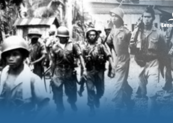 gambar momen para pejuang pada hari kemerdekaan pada 10 november