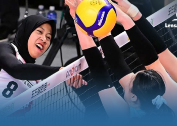gambar Megawati Pertiwi Bintang Voli Indonesia di Korea Selatan