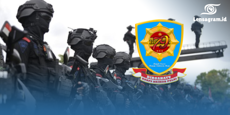 gambar perayaan Brimob HUT ke 79 tahun