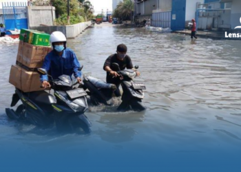 gambar Banjir Rob Tak Kunjung Surut di Muara Angke: Ini Penyebab dan Langkah Antisipasi Pemprov DKI