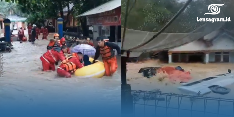 gambar Banjir Bandang Sukabumi: 27 Desa Terdampak, Kerugian Besar Dialami Warga