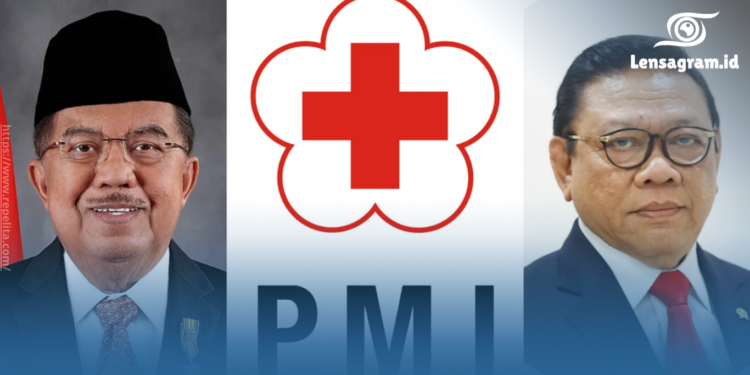 gambar Perebutan Kursi Ketua Umum PMI 2024 sampai 2029 Jusuf Kalla Laporkan Agung Laksono ke Polisi