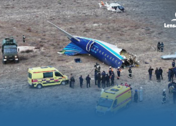 gambar Kecelakaan Tragis Pesawat di Kazakhstan: Fakta dan Informasi Terbaru