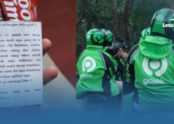 gambar Kisah Haru Driver Ojol Beri Biskuit Gratis untuk Pelanggan di Hari Ulang Tahun Anaknya