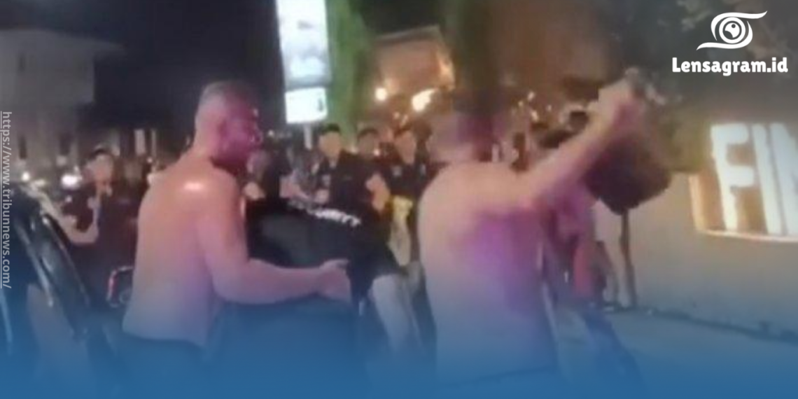 gambar Viral! Bentrokan Sekuriti dan WNA di Depan Finns Beach Club Bali, Ini Kronologinya