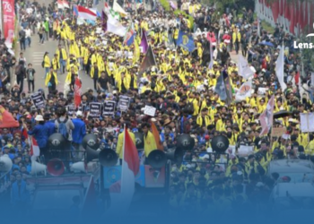 gambar Demo Indonesia Gelap: Mahasiswa Kembali Turun ke Jalan, Suarakan Aspirasi Rakyat