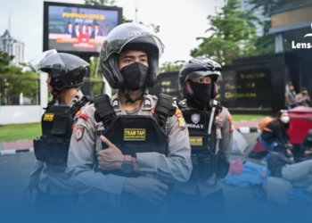 Ribuan Personel Gabungan Dikerahkan untuk Amankan Demo Tolak RUU TNI di DPR RI
