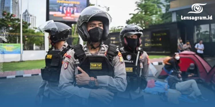 Ribuan Personel Gabungan Dikerahkan untuk Amankan Demo Tolak RUU TNI di DPR RI