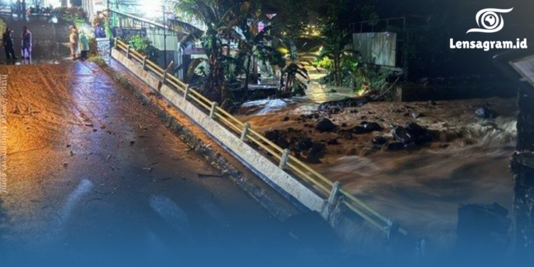 Banjir Bandang di Puncak Bogor, Satu Korban Jiwa dan Infrastruktur Rusak