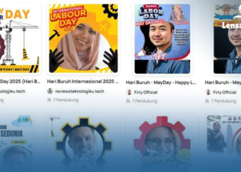 Bikin Feed Makin Keren! Ini Template Twibbon Hari Buruh 1 Mei 2025 yang Lagi Trend!