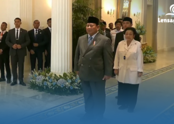 Momen Langka! Prabowo Pimpin Upacara Hari Lahir Pancasila, Megawati Turut Hadir, Ada Apa?