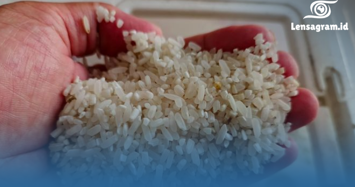 Bikin Geleng Kepala! Habis Bensin, Malah Ketahuan Bawa Beras Oplosan