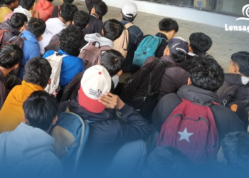 Demo Buruh Hari Ini Memanas, Ratusan Pelajar Nekat Datang dari Berbagai Kota – Polisi Langsung Bertindak!