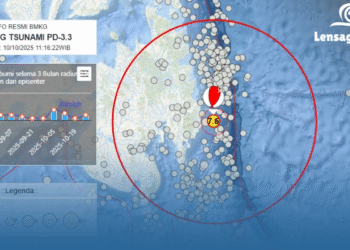 BMKG Siaga! 5 Wilayah Indonesia Terancam Tsunami Usai Gempa Dahsyat Filipina!