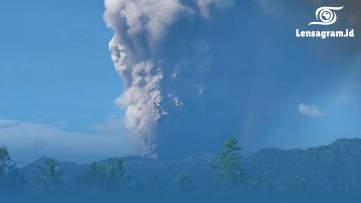 Gunung Dukono Meletus Dahsyat Hari Ini! Jumlah Korban Mulai Terungkap, Warga Panik Berlarian