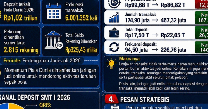 Makin Berbahaya! Perputaran Uang Judi Online Tembus Rp86,8 Triliun, PPATK Bongkar Modus Baru yang Makin Sulit Dilacak